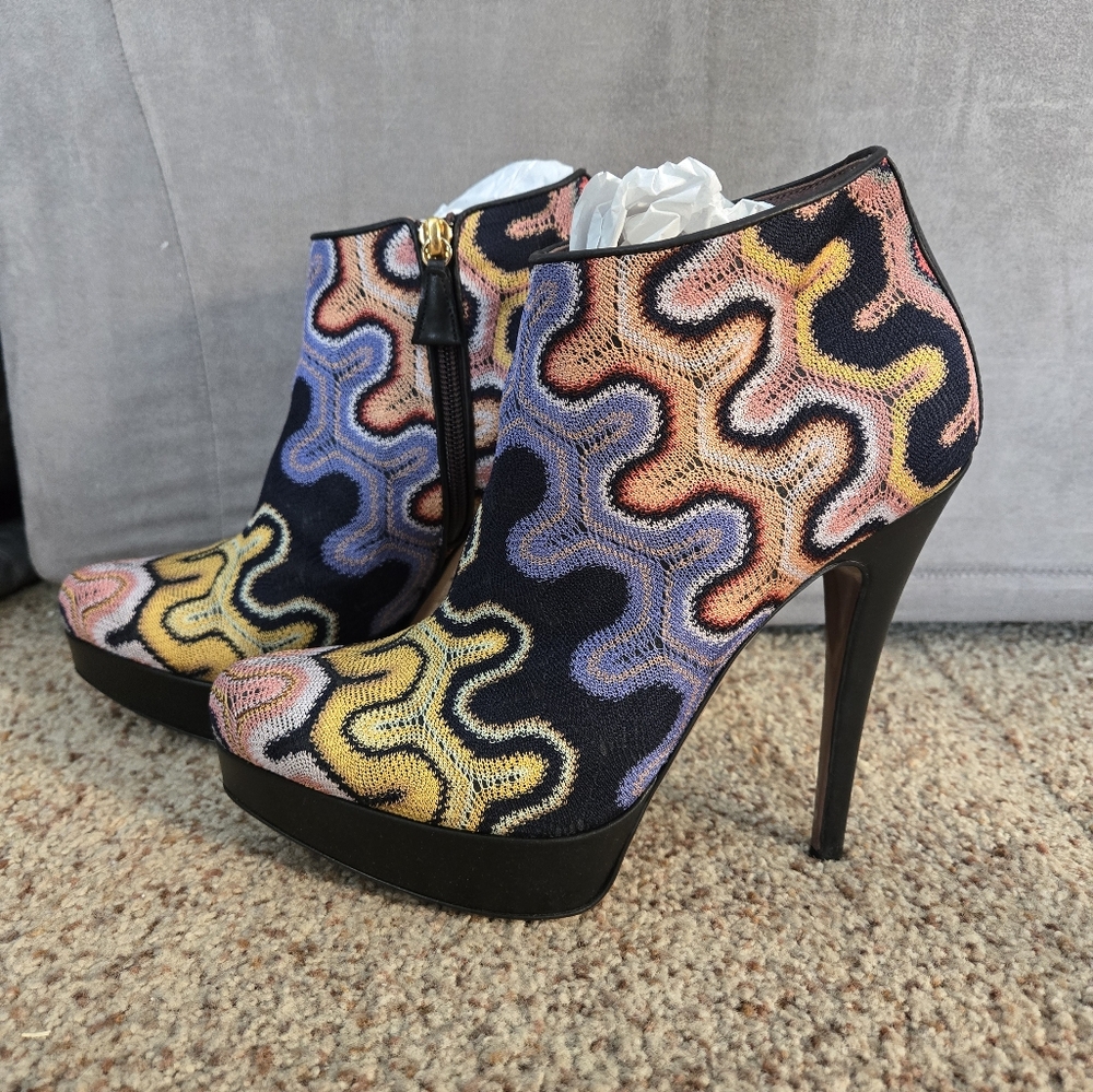 Missoni Ankle Boots 39.5 NWT
